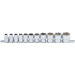 BGS Steckschlüssel-Einsatz-Satz, Sechskant | Antrieb Innenvierkant 10 mm (3/8"""") | SW 5/16"""" - 7/8"""" | 11-tlg | 9110 BGS Steckschlüssel-Einsatz-Satz, Sechskant | Antrieb Innenvierkant 10 mm (3/8"""") | SW 5/16"""" - 7/8"""" | 11-tlg | 9110