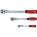 BGS Umschaltknarren-Satz | ausziehbar, abwinkelbar | Abtrieb Außenvierkant 6,3 mm (1/4"""") - 10 mm (3/8"""") - 12,5 mm (1/2"""") | 3-tlg | 72114 BGS Umschaltknarren-Satz | ausziehbar, abwinkelbar | Abtrieb Außenvierkant 6,3 mm (1/4"""") - 10 mm (3/8"""") - 12,5 mm (1/2"""") | 3-tlg | 72114