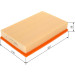 Luftfilter | VOLVO V70,S60,S80,XC70 | 1457433300 Luftfilter | VOLVO V70,S60,S80,XC70 | 1457433300