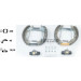 SATZ BREMSBACKEN VW PASSAT/GOLF/VENTO 93 Shoe Kit Pro 84018301