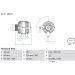 Lichtmaschine | AUDI,SEAT,SKODA,VW | 0 986 081 160 Lichtmaschine | AUDI,SEAT,SKODA,VW | 0 986 081 160
