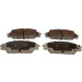 Bremsbelagsatz Honda P. Civic 01- Type R/2.0 | QP8493 Bremsbelagsatz Honda P. Civic 01- Type R/2.0 | QP8493