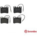 BREMBO Bremsklötze VA | PEUGEOT 106 91 | P 61 034 BREMBO Bremsklötze VA | PEUGEOT 106 91 | P 61 034