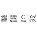 Meissel 12X152Mm | yt-47148 Meissel 12X152Mm | yt-47148