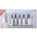 BGS Bit-Einsatz-Satz | Antrieb Innenvierkant 10 mm (3/8"""") | 4-kant Profil (für MTS-Mortorq) MTS0 - MTS04 | 5-tlg | 9756 BGS Bit-Einsatz-Satz | Antrieb Innenvierkant 10 mm (3/8"""") | 4-kant Profil (für MTS-Mortorq) MTS0 - MTS04 | 5-tlg | 9756