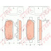 Bremsklötze HA | DODGE Caliber,JEEP Compass, 06 | GDB4143 Bremsklötze HA | DODGE Caliber,JEEP Compass, 06 | GDB4143