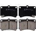 Bremsbelagsatz Mazda P. 121/323/Demio 1.3-1.616V/1.7 D 86-03 | ADM54249 Bremsbelagsatz Mazda P. 121/323/Demio 1.3-1.616V/1.7 D 86-03 | ADM54249