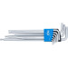 BGS Winkelschlüssel-Satz | extra lang | T-Profil (für Torx) mit Kugelkopf T10 - T50 mm | 9-tlg | 819 BGS Winkelschlüssel-Satz | extra lang | T-Profil (für Torx) mit Kugelkopf T10 - T50 mm | 9-tlg | 819