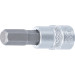 BGS Bit-Einsatz | Antrieb Innenvierkant 6,3 mm (1/4"""") | Innensechskant 7 mm | 2501 BGS Bit-Einsatz | Antrieb Innenvierkant 6,3 mm (1/4"""") | Innensechskant 7 mm | 2501