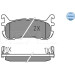 Bremsbelagsatz Mazda T. Mx-5 94- Mit Sensor | 025 233 8713/W Bremsbelagsatz Mazda T. Mx-5 94- Mit Sensor | 025 233 8713/W