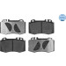 Bremsbelagsatz Db P. W163 280-600 | 252327117 Bremsbelagsatz Db P. W163 280-600 | 252327117