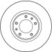 Bremsscheibe Citroen P. Xm 2.0-3.0 V6 89-00 | DF1225 Bremsscheibe Citroen P. Xm 2.0-3.0 V6 89-00 | DF1225