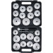 BGS Ölfilterschlüssel-Satz | Aluminium-Druckguss | Antrieb Innenvierkant 12,5 mm (1/2"""") | 23-tlg | 1035 BGS Ölfilterschlüssel-Satz | Aluminium-Druckguss | Antrieb Innenvierkant 12,5 mm (1/2"""") | 23-tlg | 1035