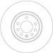 Bremsscheibe Opel P. Zafira B/Astra H/Meriva B 1.6/1.7/1.9Cdti 308Mm | DF4246