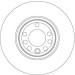 Bremsscheibe Opel P. Vectra C TRW SINGLE DF4265S