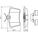Bremsklötze | PEUGEOT,CITROEN | 0 986 494 646 Bremsklötze | PEUGEOT,CITROEN | 0 986 494 646