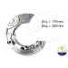 BREMSANKERBLECH V L ALU D:320 | BMW 1,3,Z4 03-16 | 55739
