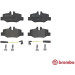 BREMBO Bremsklötze HA | MERCEDES Viano, Vito 03 | P 50 051 BREMBO Bremsklötze HA | MERCEDES Viano, Vito 03 | P 50 051