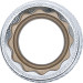 BGS Steckschlüssel-Einsatz Zwölfkant | Antrieb Innenvierkant 12,5 mm (1/2"""") | SW 15 mm | 10635 BGS Steckschlüssel-Einsatz Zwölfkant | Antrieb Innenvierkant 12,5 mm (1/2"""") | SW 15 mm | 10635