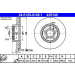 Bremsscheibe Vw S. A6 04 | 24.0125-0149.1