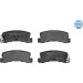 Bremsbelagsatz Toyota T. Avensis 97-01/Corolla E11 -01/Camry 01- Mit Sensor | 025 200 7615/W Bremsbelagsatz Toyota T. Avensis 97-01/Corolla E11 -01/Camry 01- Mit Sensor | 025 200 7615/W