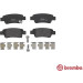 BREMBO Bremsklötze HA | HONDA CR-V 06 | P 28 046 BREMBO Bremsklötze HA | HONDA CR-V 06 | P 28 046