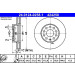 Bremsscheibe Vw P. Golf 1.2-2.0 12 | 24.0124-0258.1 Bremsscheibe Vw P. Golf 1.2-2.0 12 | 24.0124-0258.1
