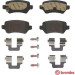BREMBO Bremsklötze HA | OPEL Astra, Corsa, Meriva 04-14 | P 59 038 BREMBO Bremsklötze HA | OPEL Astra, Corsa, Meriva 04-14 | P 59 038