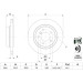 Bremsscheibe HA | BMW E46 98 | 0 986 478 570 Bremsscheibe HA | BMW E46 98 | 0 986 478 570
