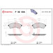 BREMBO Bremsklötze VA | AUDI A6 97-05 | P 82 004 BREMBO Bremsklötze VA | AUDI A6 97-05 | P 82 004