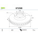 VALEO Bremsscheibe 672509 COATED
