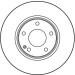 Bremsscheibe Db P. W202 1.8-2.5D 93-00 | DF2654 Bremsscheibe Db P. W202 1.8-2.5D 93-00 | DF2654