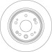 Bremsscheibe Honda T. Cr-V 2.0 01-06 | DF8083 Bremsscheibe Honda T. Cr-V 2.0 01-06 | DF8083