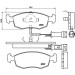 BREMBO Bremsbelagsatz, Scheibenbremse | P 24 007 BREMBO Bremsbelagsatz, Scheibenbremse | P 24 007