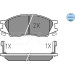 Bremsbelagsatz Nissan P. Almera N16 02- Mit Sensor | 025 246 4815/W Bremsbelagsatz Nissan P. Almera N16 02- Mit Sensor | 025 246 4815/W