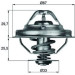 Thermostateinsatz mit Dichtung | BMW 3/5/7 87-04 | TX 38 80D Thermostateinsatz mit Dichtung | BMW 3/5/7 87-04 | TX 38 80D
