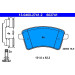 Bremsbelagsatz Renault P. Kangoo 1.2-1.6 08 | 13.0460-2741.2 Bremsbelagsatz Renault P. Kangoo 1.2-1.6 08 | 13.0460-2741.2