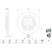 Bremsscheibe | MERCEDES A-Klasse 12 | 0 986 479 F75 Bremsscheibe | MERCEDES A-Klasse 12 | 0 986 479 F75
