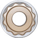 BGS Steckschlüssel-Einsatz Zwölfkant, tief | Antrieb Innenvierkant 12,5 mm (1/2"""") | SW 24 mm | 10688 BGS Steckschlüssel-Einsatz Zwölfkant, tief | Antrieb Innenvierkant 12,5 mm (1/2"""") | SW 24 mm | 10688