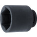 BGS Kraft-Steckschlüssel-Einsatz Sechskant, tief | Antrieb Innenvierkant 25 mm (1"""") | SW 90 mm | 5500-90 BGS Kraft-Steckschlüssel-Einsatz Sechskant, tief | Antrieb Innenvierkant 25 mm (1"""") | SW 90 mm | 5500-90