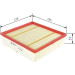 Luftfilter | MERCEDES A,B-Klasse | F 026 400 379 Luftfilter | MERCEDES A,B-Klasse | F 026 400 379