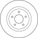 Bremsscheibe Nissan P. Qashqai/X-Trail 1.5-2.0 Dci 07 | DF4964 Bremsscheibe Nissan P. Qashqai/X-Trail 1.5-2.0 Dci 07 | DF4964