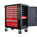 Rooks Roter Werkzeugwagen mit seitlichem Schrank, 235 Teile Rooks Roter Werkzeugwagen mit seitlichem Schrank, 235 Teile