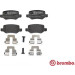 BREMBO Bremsklötze HA | MERCEDES W168,W169,W245,W414 97 | P 50 090 BREMBO Bremsklötze HA | MERCEDES W168,W169,W245,W414 97 | P 50 090