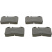 Bremsklötze | MERCEDES W124-Serie | 0 986 460 966 Bremsklötze | MERCEDES W124-Serie | 0 986 460 966