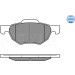 Bremsbelagsatz Honda P. Accord 2.0-2.4 03- Mit Sensor | 025 237 2017/W Bremsbelagsatz Honda P. Accord 2.0-2.4 03- Mit Sensor | 025 237 2017/W