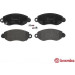 BREMBO Bremsklötze VA | FORD Transit 00-06 | P 24 052 BREMBO Bremsklötze VA | FORD Transit 00-06 | P 24 052