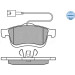 Bremsbelagsatz Fiat P. Doblo 10- 1 Sensor | 025 247 2720/W Bremsbelagsatz Fiat P. Doblo 10- 1 Sensor | 025 247 2720/W