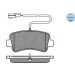 Bremsbelagsatz Renault T. Master/Movano 10- Mit Sensor | 025 251 1218/W Bremsbelagsatz Renault T. Master/Movano 10- Mit Sensor | 025 251 1218/W