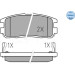 Bremsbelagsatz Opel T. Frontera A/B 92- Mit Sensor | 025 218 7514/W Bremsbelagsatz Opel T. Frontera A/B 92- Mit Sensor | 025 218 7514/W